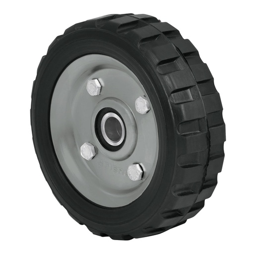 [HC14378] PRETUL LLANTA P/DIABLO 6"     HULE SOLIDO 2BALERO RD-62