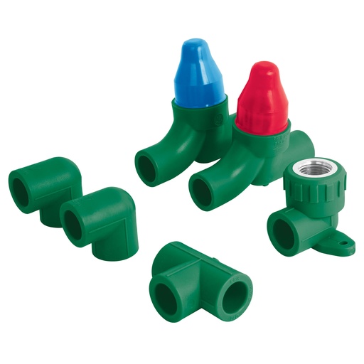 [HC22997] FOSET CV-KIT-B KIT CONEXIONES PPR PARA INSTALACIÓN REGADERA
