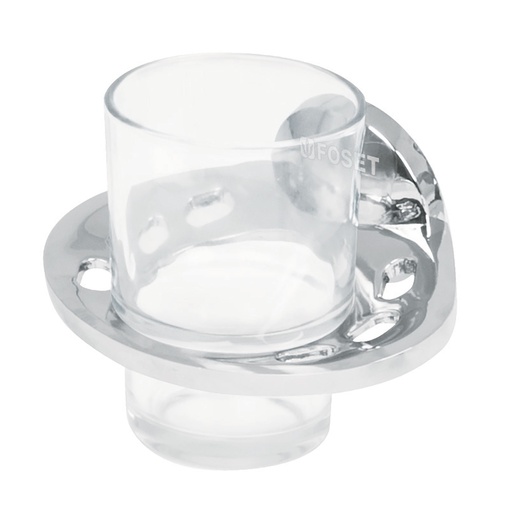 [HC22885] FOSET PORTAVASO CEPILLERO CON VASO LINEA AQUA AQA-71