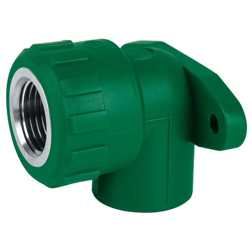 [HC22968] CODO PPR 20.0MM X 90 (1/2X90) C/OREJA
