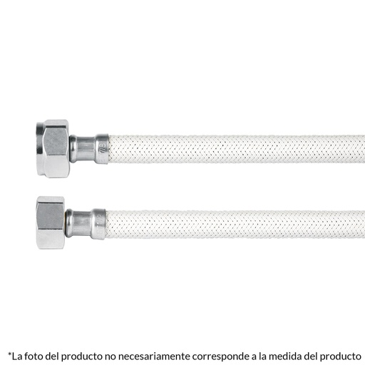 [HC13858] FOSET FWC-50B MANGUERA DE HULE  50 CM  VINILO BLANCA  USOS G
