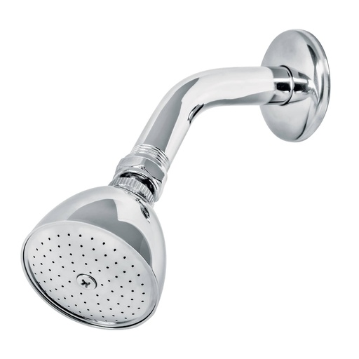 [HC21224] FOSET R-509 REGADERA CÓNICA  2-1/2 CON BRAZO Y CHAPETÓN  AQU