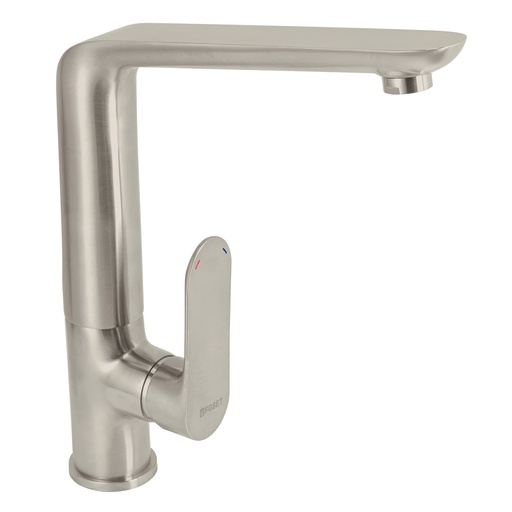 [HC23118] FOSET RIM-83N MONOMANDO PARA FREGADERO  SATÍN  RIVIERA 45