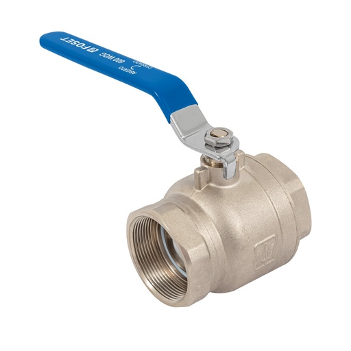 [HC99893] FOSET VALVULA BOLA ROSCABLE   050MM 2" LATON