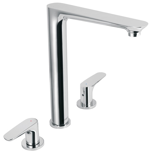 [HC14436] FOSET RIM-81 MEZCLADORA PARA FREGADERO  CUELLO ALTO  RIVIERA