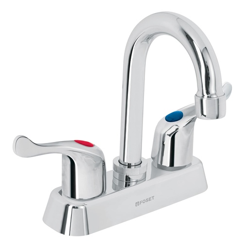 [HC23064] FOSET MP-060P MEZCLADORA PLASTICA PARA LAVABO  CUELLO TIPO B