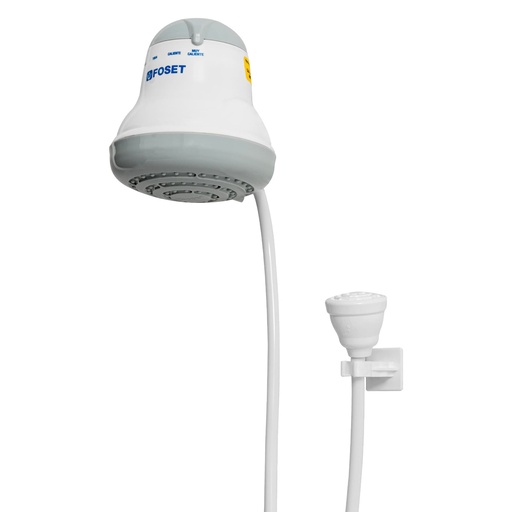 [HC23094] FOSET REGEL-4G REGADERA ELÉCTRICA  4 TEMPERATURAS  GRIS 4