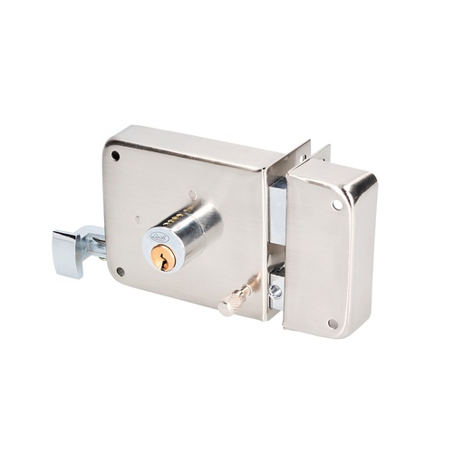 [HC140530] LOCK CERRADURA SOBREPONER     IZQ LLAVE STD CAJA 35CS