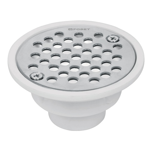 [HC14455] FOSET RS-500 RESUMIDERO POLIPROPILENO  REDONDO  MODELO C  3-