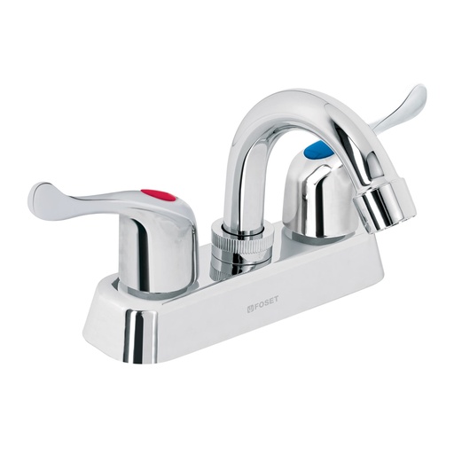 [HC23063] FOSET MP-050P MEZCLADORA PLASTICO LAVABO  CUELLO CURVO  MANE