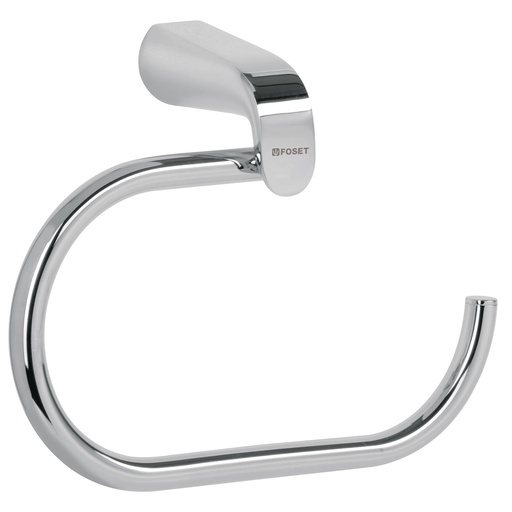 [HC23111] FOSET TOALLERO DE ARGOLLA     CROMADO LINEA RIVIERA RIA-77