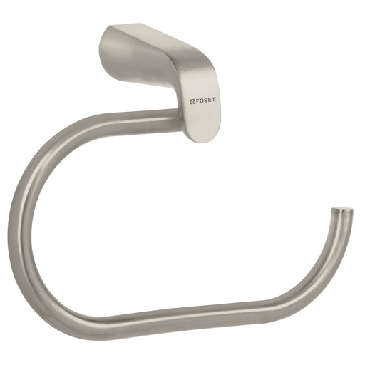 [HC23112] FOSET TOALLERO DE ARGOLLA     SATINADO LINEA RIVIERA RIA-77N