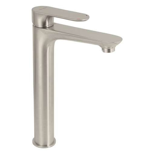 [HC23114] FOSET RIM-46N MONOMANDO ALTO PARA LAVABO  SATIN  RIVIERA