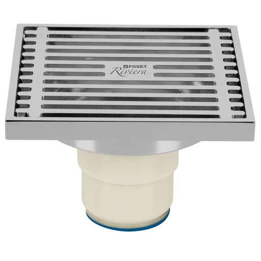 [HC14459] FOSET RS-801 RESUMIDERO DE LATÓN  CUADRADO  MODELO A 4 X 4