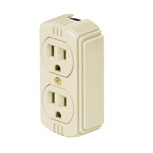 [HC23158] VOLTECK COSO-DAG CONTACTO DE SOBREPONER DÚPLEX  2 POLOS+T