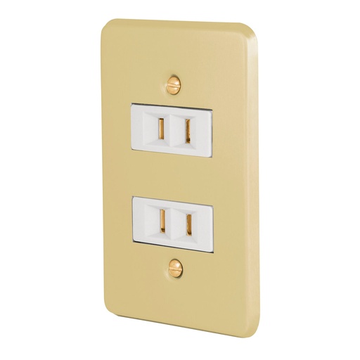[HC23292] VOLTECK PA-CODO-E PLACA ARMADA2 CONTACTOS POLARIZADOS  L