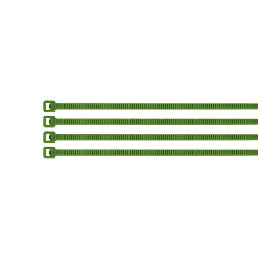 [HC23492] VOLTECK CINCHO-COLLARIN 50PZ  VERDE 3.5X150MM CIN-4015V