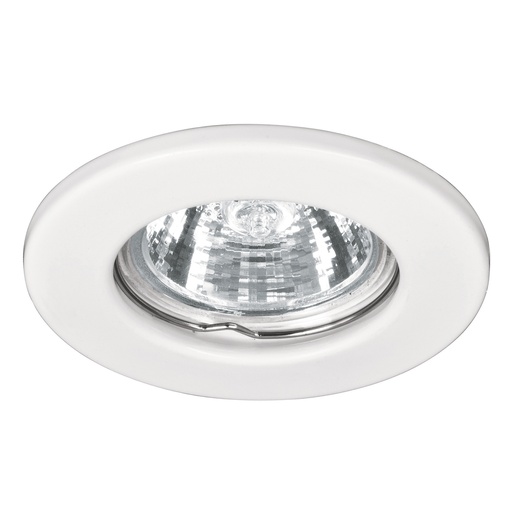 [HC23170] VOLTECK LUMINARIA EMPOTRABLE  REDONDO BLANCO P/MR16 EMP-100S