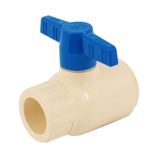 [HC23376] FOSET VALVULA BOLA CPVC       CEMENTAR 025MM 1" DESMONTABLE