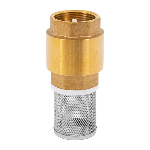 [HC21189] FOSET PICHANCHA 1-1/4"        C/REJILLA AC INOX PICHA-1-1/4X