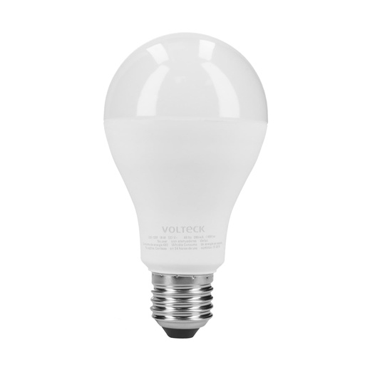 [HC23385] VOLTECK LED-125F LÁMPARA LED, BULBO ESTÁNDAR, A19, 18 W, L