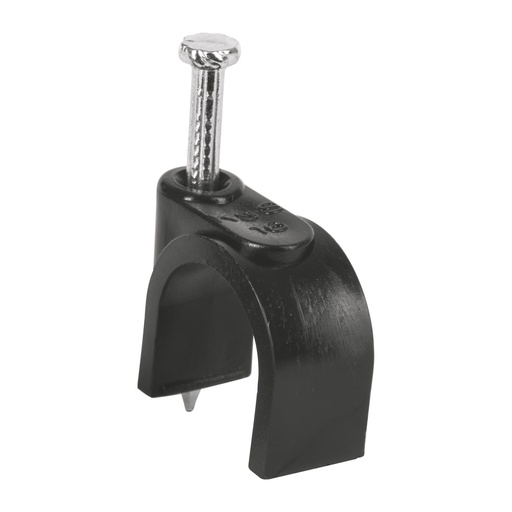 [HC23209] VOLTECK GRAPA NEGRA P/CABLE   REDONDO 16 MM C/20PZS GCU-16N