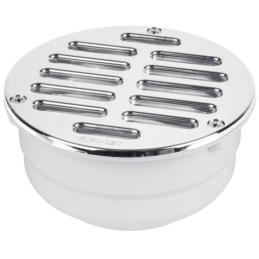 [HC23532] FOSET COL-52 COLADERA UNIVERSAL ABS 5', REJILLA CON 3 TORNIL