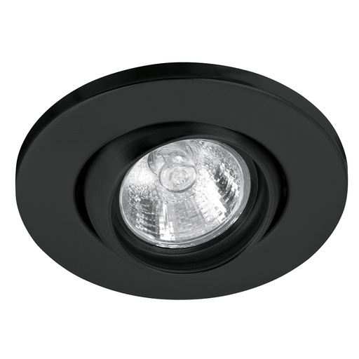 [HC23177] VOLTECK LUMINARIA EMPOTRABLE  RED. ESFERICO NEGRO EMP-107S