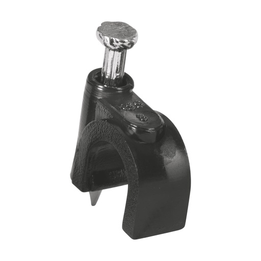 [HC23211] VOLTECK GCU-8N GRAPA CURVA  8 MM  NEGRA  BOLSA CON 20 PIEZ