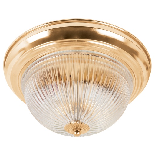[HC23340] VOLTECK LUMINARIO DECORATIVO  LATONADO 2X E26 SOB-101S