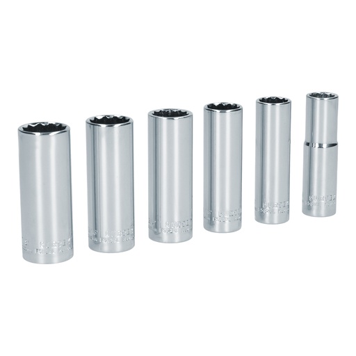 [HC136925] SURTEK JUEGO DE DADOS LARGOS S11S PG1/2"