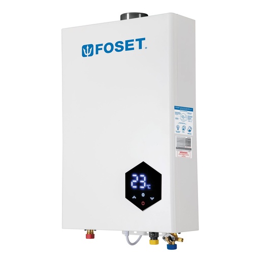 [HC23466] FOSET CALENTADOR INSTANT 24L  GAS LP 4 PERS MODUL CALE-24IM
