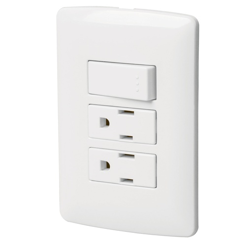[HC23260] VOLTECK PA-APCO-I3B PLACA ARMADA 2 CONTACTOS E INTERRUPTO
