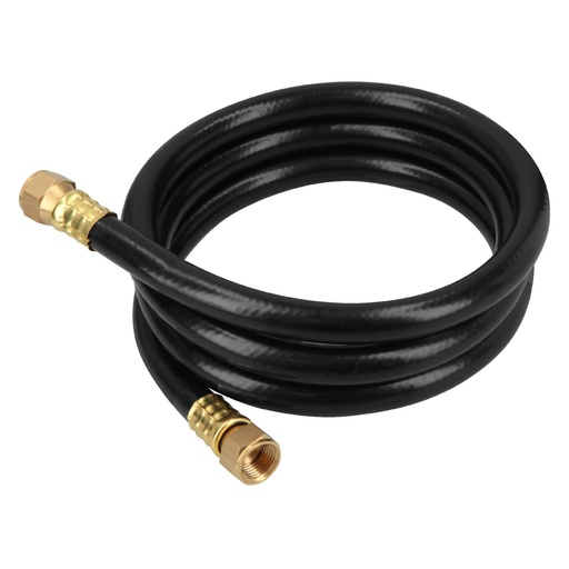 [HC23593] FOSET MANGUERA FLEXIBLE NEGRA P/GAS PVC 3/8" 300PSI MGAN-15