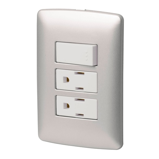 [HC23261] VOLTECK PA-APCO-I3P PLACA ARMADA 2 CONTACTOS E INTERRUPTO