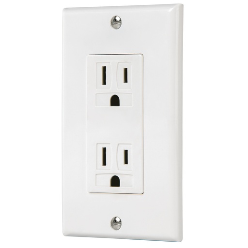 [HC23401] VOLTECK PA-CODO-CLP PLACA ARMADA CONTACTO DÚPLEX, 2 POLOS