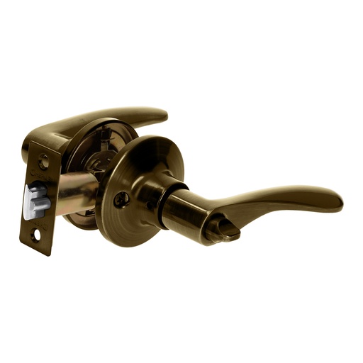 [HC141265] HERMEX CERRADURA MANIJA        RECAMARA LATON ANT S/LLAVE CE