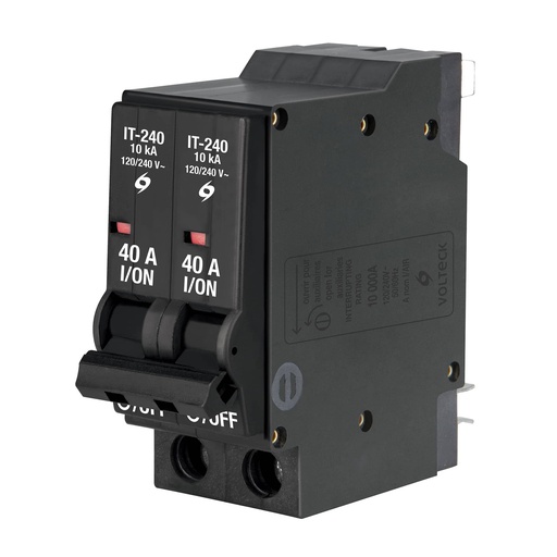 [HC23570] VOLTECK IT-240 INTERRUPTOR TERMOMAGNÉTICO 2 POLOS 40 A, V
