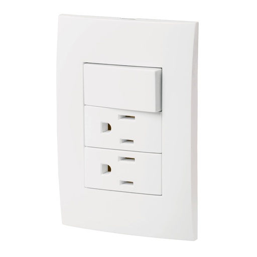 [HC23265] VOLTECK PA-APCO-O3B PLACA ARMADA 2 CONTACTOS E INTERRUPTO