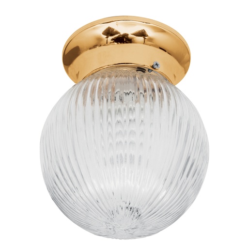 [HC23341] VOLTECK LUMINARIO DECORATIVO  LATONADO 1X E26 SOB-102S