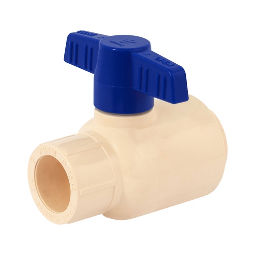 [HC23378] FOSET VALVULA BOLA CPVC       CEMENTAR 019MM 3/4" DESMONTABL