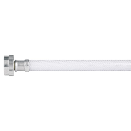 [HC23384] FOSET MANGUERA VINILO BLANCO  P/LAVADORA 3/4X3/4"X120CM