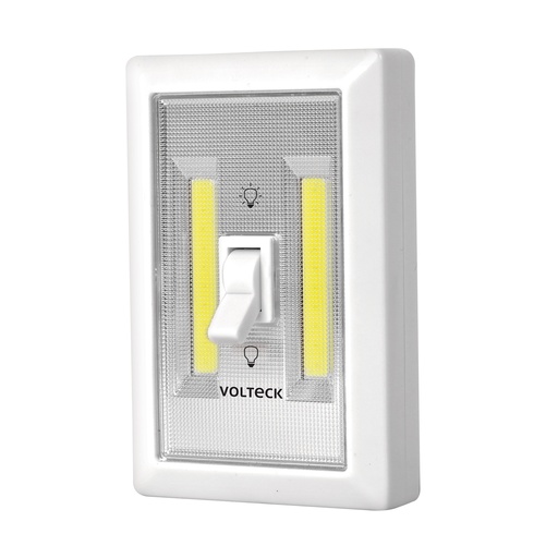 [HC23387] VOLTECK LUZ LED CON DE PARED  CON INTERRUPTOR LUZ-AP