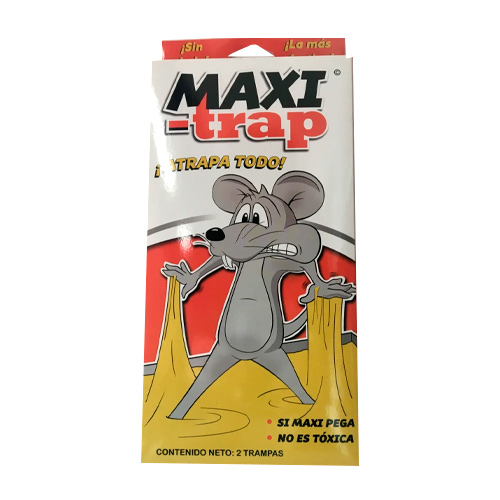 [HC143296] MAXI-TRAP TRAMPA DE           PEGAMENTO 2PZS P/RATA