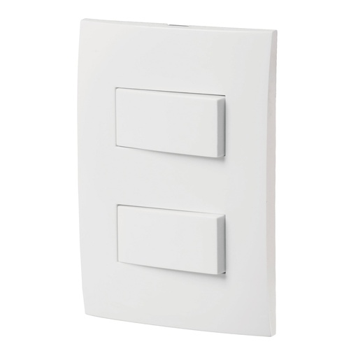 [HC23271] VOLTECK PA-APDO-EOB PLACA ARMADA INTERRUPTOR SENCILLO Y E