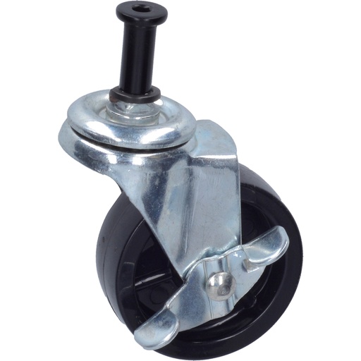 [HC136446] URREA RUEDA GIRAT 2-1/2" F9984 C/FRENO P/BANCO MEC9984