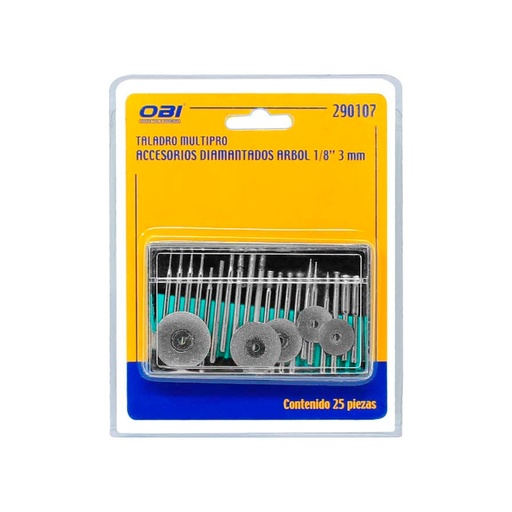 [HC135314] OBI JGO ACC P/MOTOTOOL 402650C/25PZ DIAMANTADO