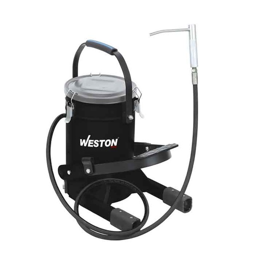 [HC143725] WESTON BOMBA D/ENGRASE 10KG   C/MANG 1/4"X2M D/PIE W-70815