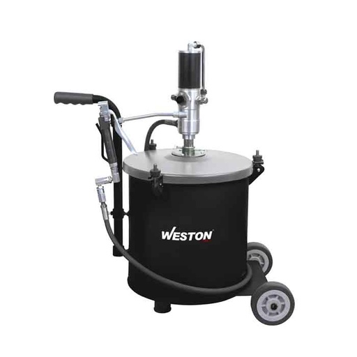 [HC143727] WESTON BOMBA D/ENGRASE 30KG   NEUMATICA C/RUEDAS W-70840