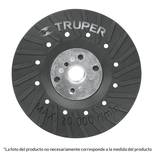 [HC136260] TRUPER RESPALDO RES-DILI-4-1/2M 4-1/2P/DISCO D/LIJA MM